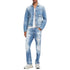 Dsquared2 Heritage Boxy Denim Jacket Navy Blue W32