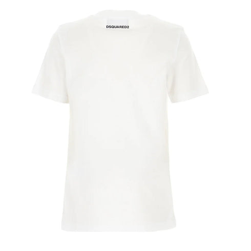 Dsquared2 DSQ2 95 Caten Logo White T-Shirt M