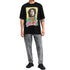 Dsquared2 Skater Fit Home Is In My Head Logo Black T-Shirt S