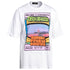 Dsquared2 Double Pipeline Masters Design Skater Fit White T-Shirt S