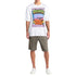 Dsquared2 Double Pipeline Masters Design Skater Fit White T-Shirt S