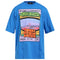 Dsquared2 Double Pipeline Masters Design Skater Fit Blue T-Shirt S