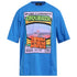 Dsquared2 Double Pipeline Masters Design Skater Fit Blue T-Shirt S