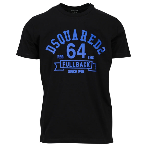DSQUARED2 Cigarette Fit College Black T-Shirt XS