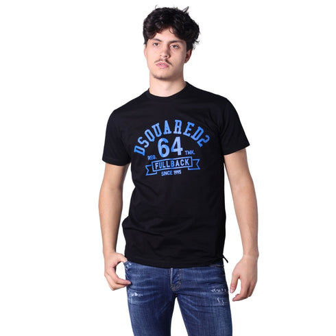 DSQUARED2 Cigarette Fit College Black T-Shirt XS