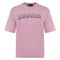 Dsquared2 Best Fade Loose Fit Cartoon Logo T-Shirt Dusty Antic Rose S