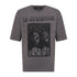 Dsquared2 Overlay Graphic Loose Fit T-Shirt Charcoal XS