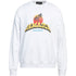 Dsquared2 Jamaica Design White Sweatshirt S