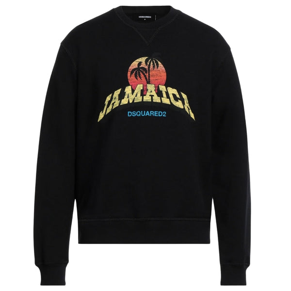 Dsquared2 Jamaica Design Black Sweatshirt M