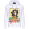 Dsquared2 Cool Fit Bob Marley Logo White Hoodie XS
