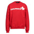 Dsquared2 Bold Maple Leaf Logo Red Sweatshirt M