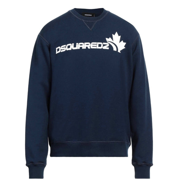 Dsquared2 S71Gu0592 478 Maple Leaf Sweatshirt Regular Fit 478 Navy Sweatshirt