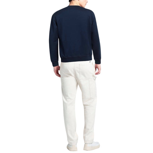 Dsquared2 S71Gu0592 478 Maple Leaf Sweatshirt Regular Fit 478 Navy Sweatshirt