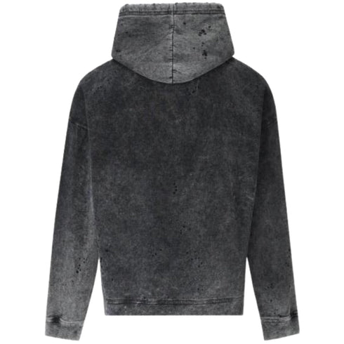 DSQUARED2 Milano Destroyed Faded Look Grey Hoodie S