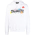 Dsquared2 Pac Man Cool Fit White Hoodie L