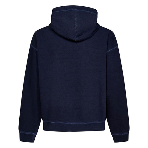 Dsquared2 S71Hg0121 S25463 Hercalina Fit 478 Blue Navy Zip Hoodie Mens - Style Centre Wholesale
