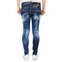 Dsquared2 Super Twinky Jean Blue Paint Splatter Jeans W34