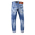Dsquared2 Sexy Twist Jean Light Blue Denim Pants W30