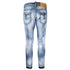Dsquared2 Cool Guy Cropped Blue Denim Pants W30