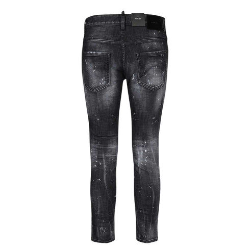 Dsquared2 Skater Jean Black Faded Denim Pants W38