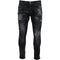 Dsquared2 S71Lb0971 S30357 Tidy Biker Jean 900 Black Jeans Mens - Style Centre Wholesale
