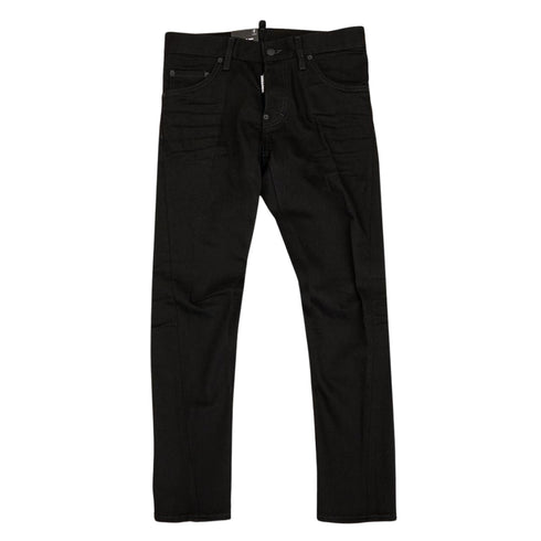 DSQUARED2 S71LB1082 S30564 SEXY TWIST JEANS 900 BLACK JEANS Mens 48