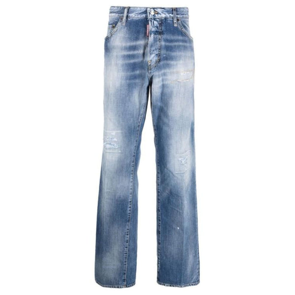 Dsquared2 Roadie Jean Style Blue Denim Pants W34