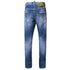 Dsquared2 Relax Long Crotch Jean Blue Denim Pants 48