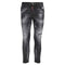 Dsquared2 Skater Jean Reinforced Ripped Black Jeans W34 / 32L