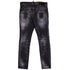Dsquared2 Super Twinky Jean Black Ripped Denim Pants W38