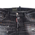 Dsquared2 Super Twinky Jean Black Ripped Denim Pants W38