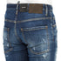 Dsquared2 Skater Jean Destroyed Reinforced Denim Blue Jeans W28