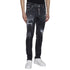 DSQUARED2 Skater Jean Destroyed Reinforced Denim Black Jeans W30