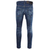 DSQUARED2 Skater Jean Destroyed Reinforced Paint Splash Effect Blue Jeans W30