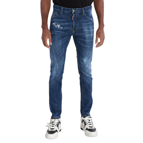 DSQUARED2 Cool Guy Jean Destroyed Look Blue Jeans W34