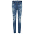 DSQUARED2 Skater Jean Destroyed Paint Effect Blue Jeans W34