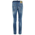 DSQUARED2 Skater Jean Destroyed Paint Effect Blue Jeans W34