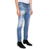 DSQUARED2 Skater Jean Destroyed Paint Effect Blue Jeans W34