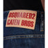 DSQUARED2 Skater Jean Destroyed Reinforced Patch Blue Jeans W34