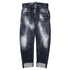 Dsquared2 Big Brother Jean Black Ripped Wash Jeans