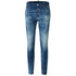 DSQUARED2 Skater Jean Faded Bleached Splash Effect Blue Jeans W34