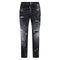 Dsquared2 Skater Jean Paint Splatter Black Wash Jeans S71Lb1396 S30503 900 - Style Centre Wholesale