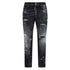 Dsquared2 Skater Jean Paint Splatter Black Wash Jeans S71Lb1396 S30503 900 - Style Centre Wholesale