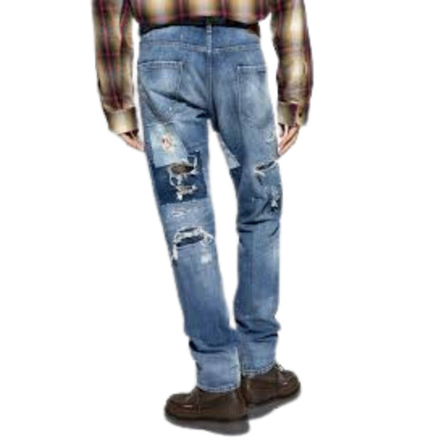 Dsquared2 Denim Cool Guy Patch Jeans Navy Blue W32