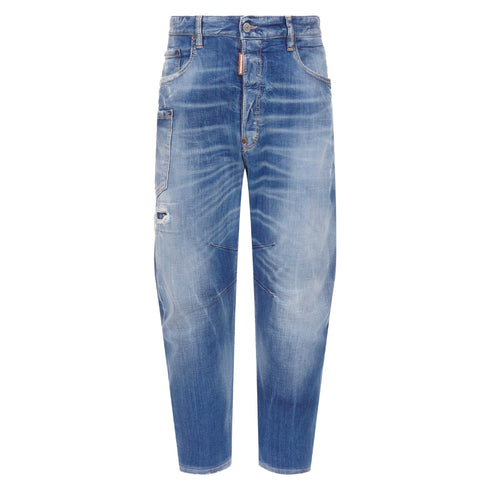 Dsquared2 Medium Small Hole Wash Kawaii Jeans Navy Blue W32