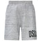 Dsquared2 Relax Fit Light Grey Shorts L