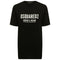 DSQUARED2 Ceresio 9 Milano Logo Black T-Shirt XXS
