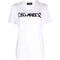DSQUARED2 Graffiti Spray Logo White T-Shirt XS