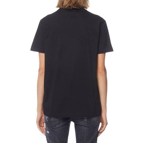 DSQUARED2 Graffiti Spray Logo Black T-Shirt XS
