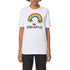 DSQUARED2 Rainbow Graphic White T-Shirt XS